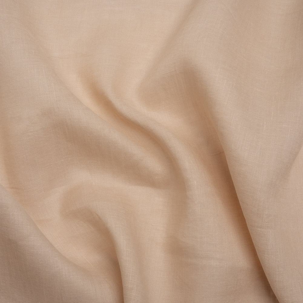 Famous Australian Designer Beige Lightweight Linen Woven