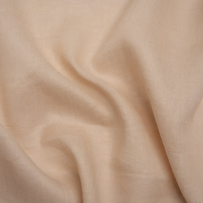 Famous Australian Designer Beige Lightweight Linen Woven