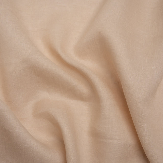 Famous Australian Designer Beige Lightweight Linen Woven