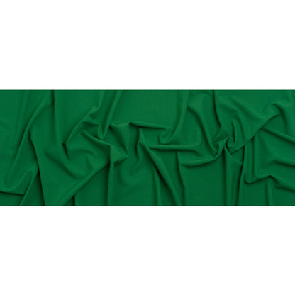 Famous Australian Designer Green Stretch Wool and Polyester Suiting Full