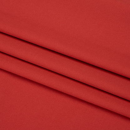 Famous Australian Designer Red Stretch Polyamide Interlock Knit Folded