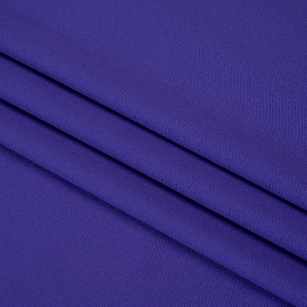 Famous Australian Designer Blue Stretch Polyamide Interlock Knit Folded