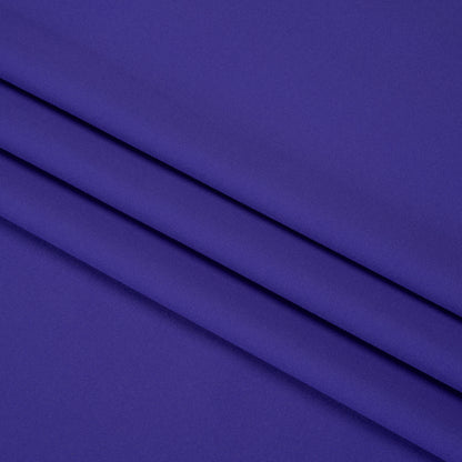 Famous Australian Designer Blue Stretch Polyamide Interlock Knit Folded