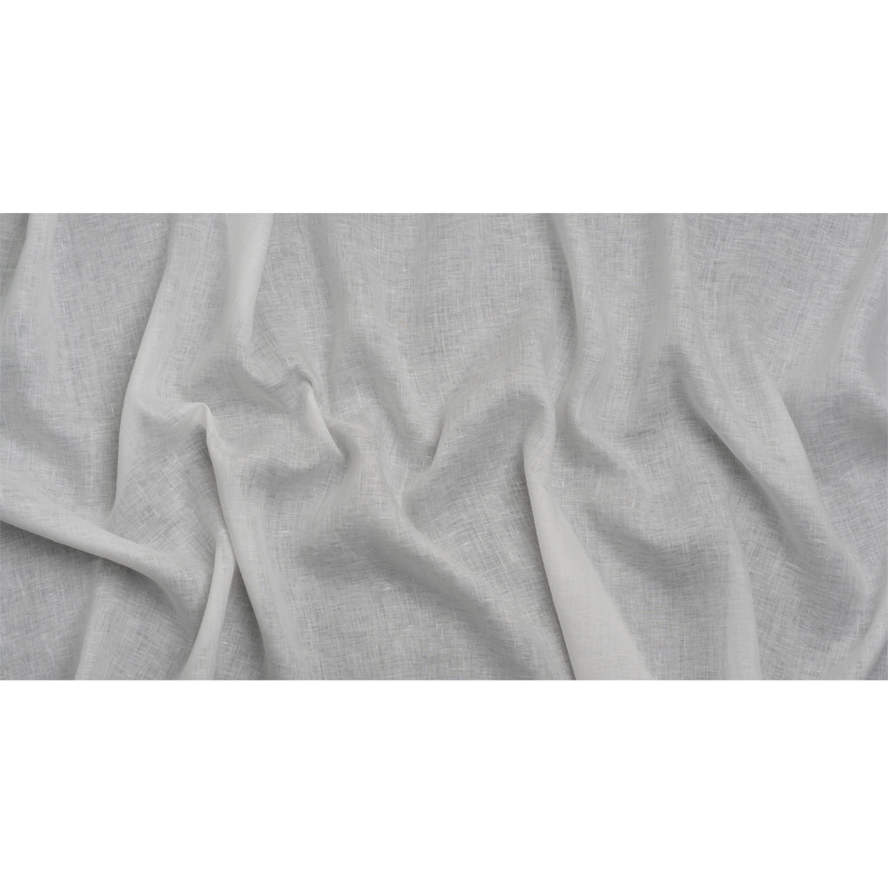 Famous Australian Designer White Lightweight Linen Woven Full