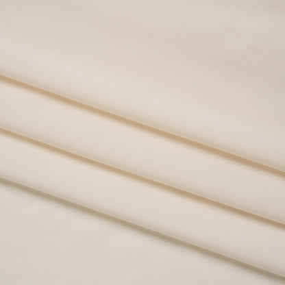 Famous Australian Designer Cream Stretch Polyester Jersey Folded