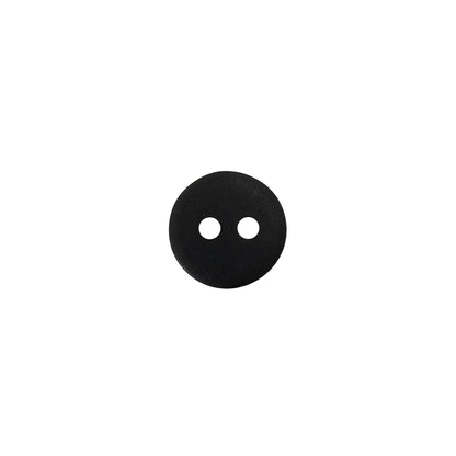 Plastic 2-Hole Button - 16L/10mm - Shimmering Charcoal