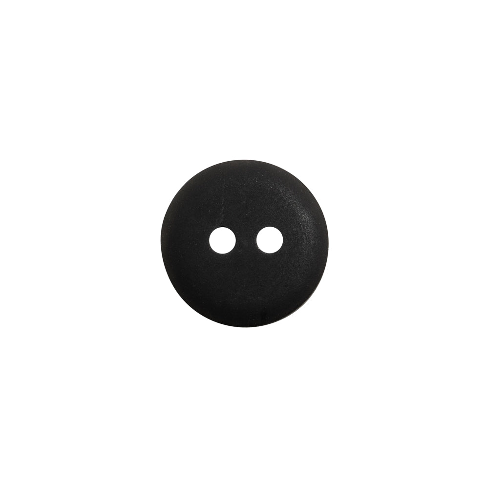 Plastic 2-Hole Button - 20L/12.5mm - Shimmering Charcoal - Detail