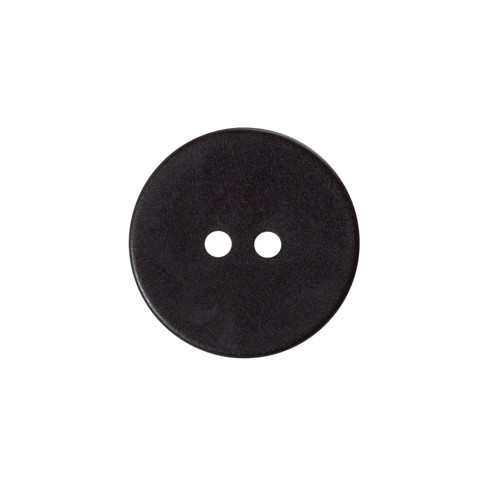 Plastic 2-Hole Button - 32L/20mm - Purple-Black Low Inkwell - Detail