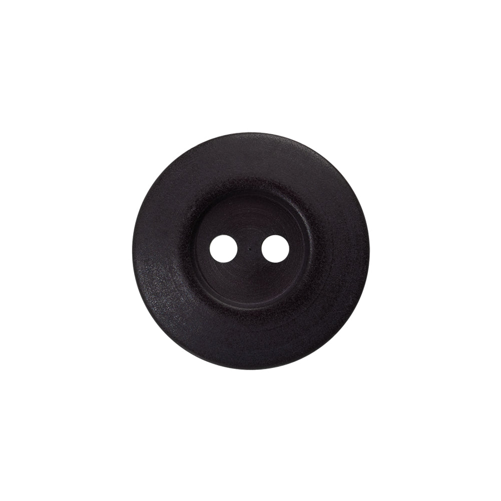 Plastic 2-Hole Button - 32L/20mm - Purple-Black Low Inkwell