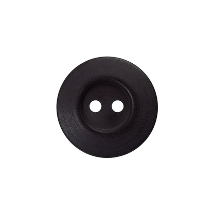 Plastic 2-Hole Button - 32L/20mm - Purple-Black Low Inkwell