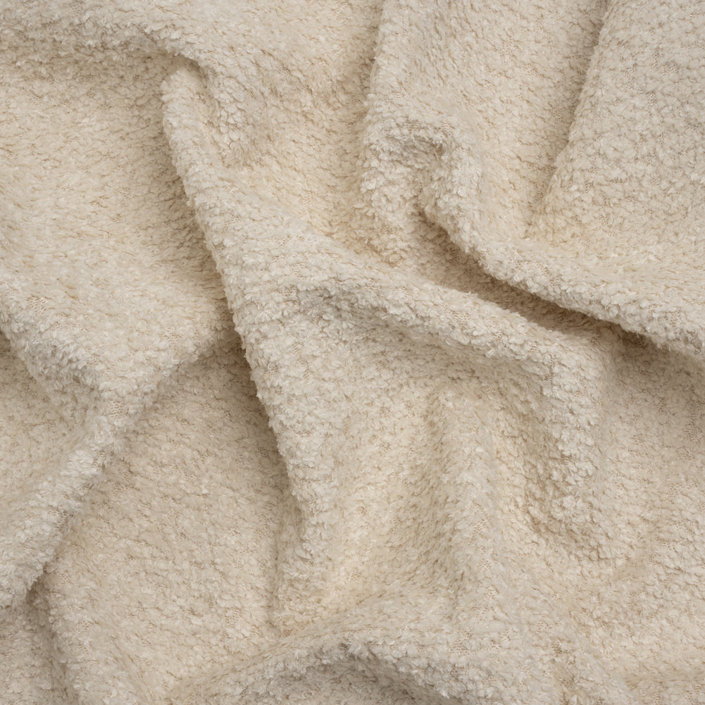 Crypton Linen Stain Resistant Plush Upholstery Boucle
