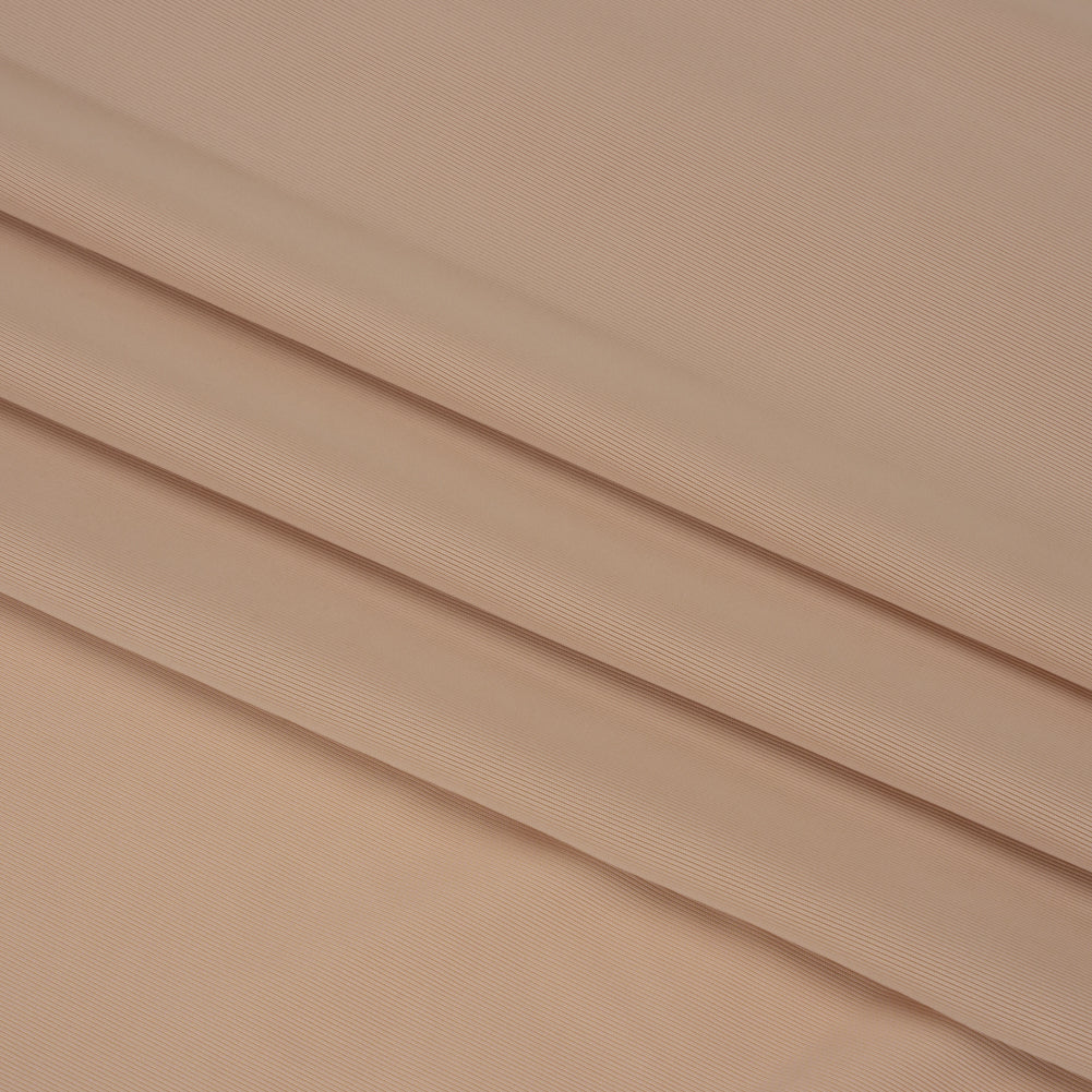Famous Australian Designer Light Nude Stretch Polyester Jersey Folded