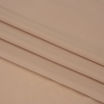 Famous Australian Designer Light Nude Stretch Polyester Jersey Folded