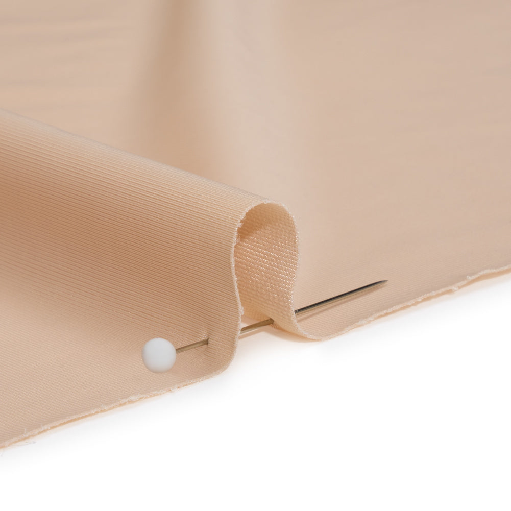 Famous Australian Designer Light Nude Stretch Polyester Jersey Detail