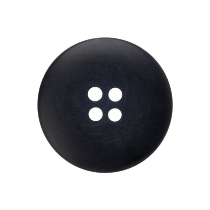 Plastic 4-Hole Button - 40L/25.5mm - Midnight Navy