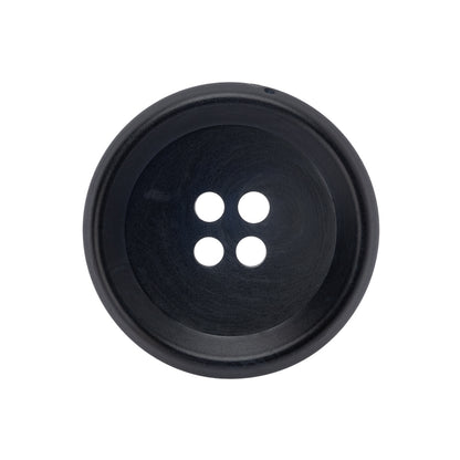 Plastic 4-Hole Button - 40L/25.5mm - Midnight Navy