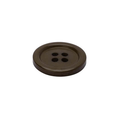Plastic 4-Hole Button - 30L/19mm - Classic Brown