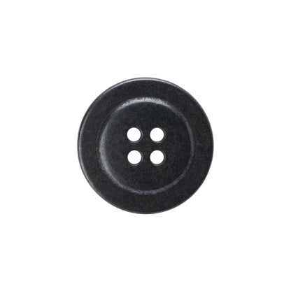 Metal 4-Hole Button - 32L/20mm - Pewter