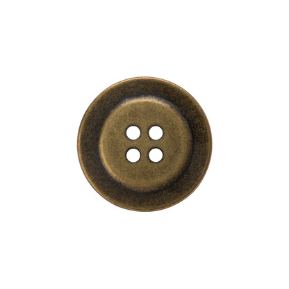Metal 4-Hole Button - 32L/20mm - Gold