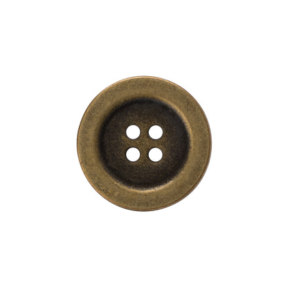 Metal 4-Hole Button - 32L/20mm - Gold