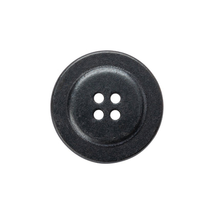 Metal 4-Hole Button - 36L/23mm - Pewter