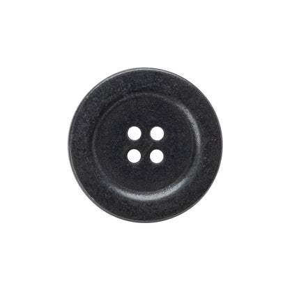 Metal 4-Hole Button - 36L/23mm - Pewter