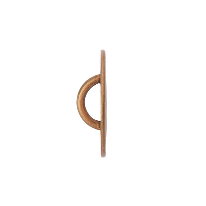 Metal Shank Back Button - 36L/23mm - Copper Ring