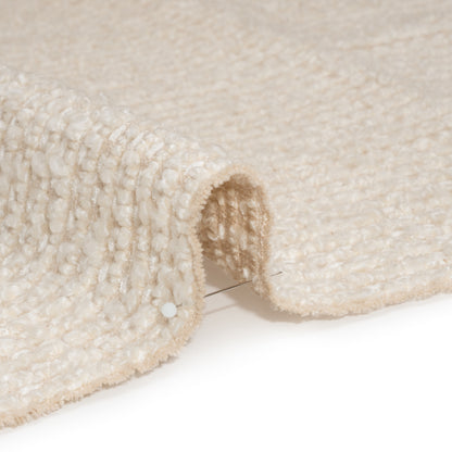 Snow Striped Upholstery Boucle Woven Detail