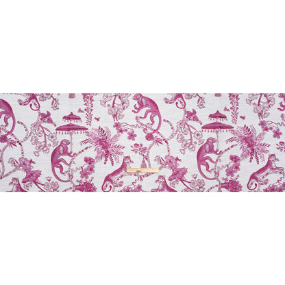 Tourmaline Exotic Pets and Flowers Upholstery Jacquard Full