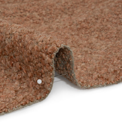Blush Fluffy Upholstery Boucle Detail