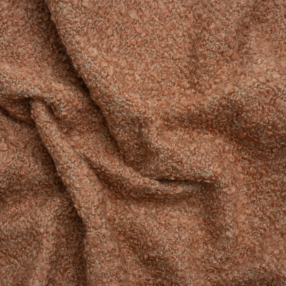 Blush Fluffy Upholstery Boucle