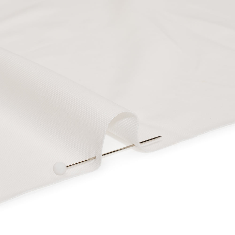 Famous Australian Designer Egret Stretch Polyester Jersey Detail