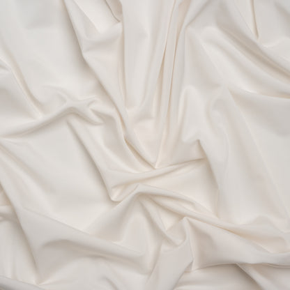 Famous Australian Designer Egret Stretch Polyester Jersey