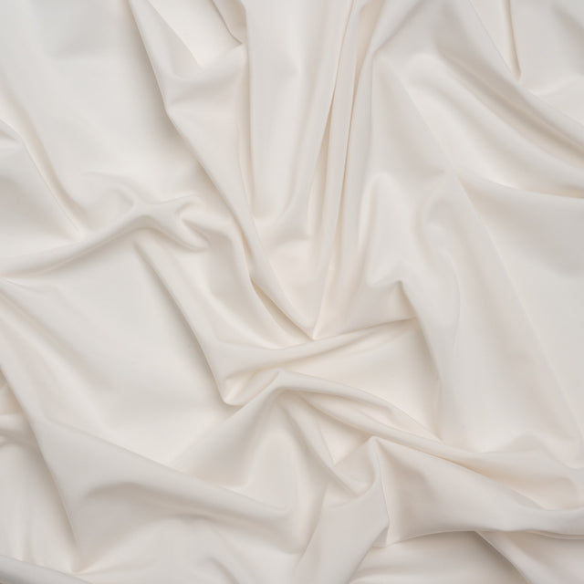 Famous Australian Designer Egret Stretch Polyester Jersey