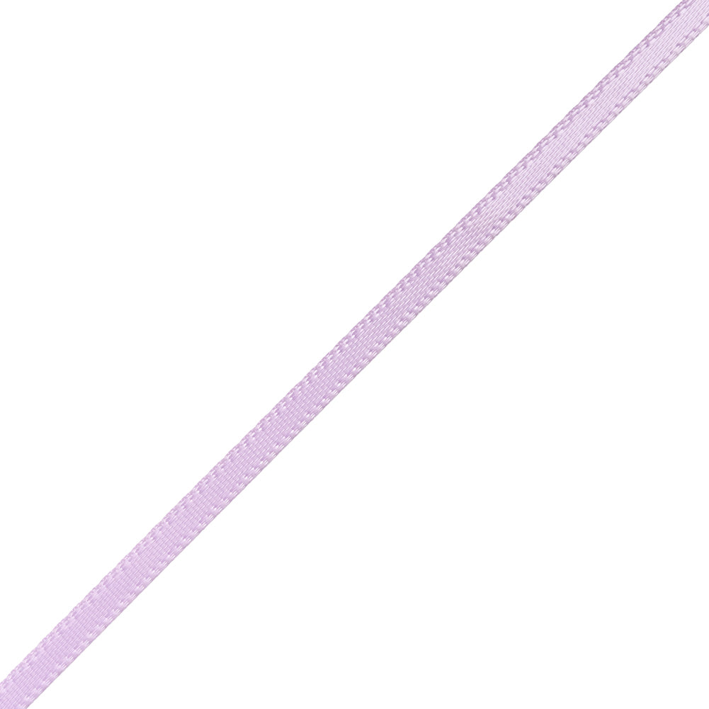 Satin Ribbon Double Faced - 0.125" - Lavender - Folded