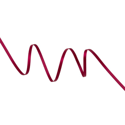 Satin Ribbon Double Faced - 0.125" - Wine