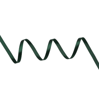 Satin Ribbon Double Faced - 0.25" - Dark Green