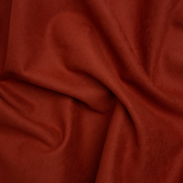 Upholstery Faux Suede - Brick Red - Lyndhurst Collection