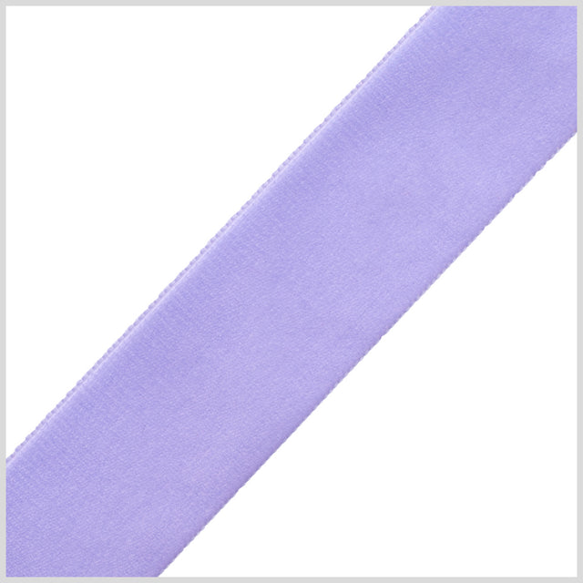1.375" Violet Nylon Velvet Ribbon