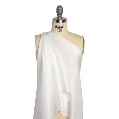 Washed Silk Twill 18mm - Off-White