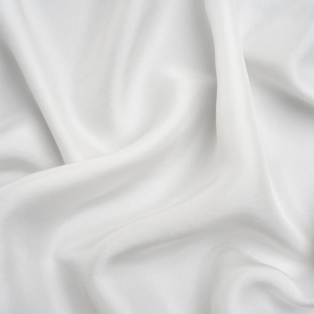 Washed Silk Twill 18mm - Off-White