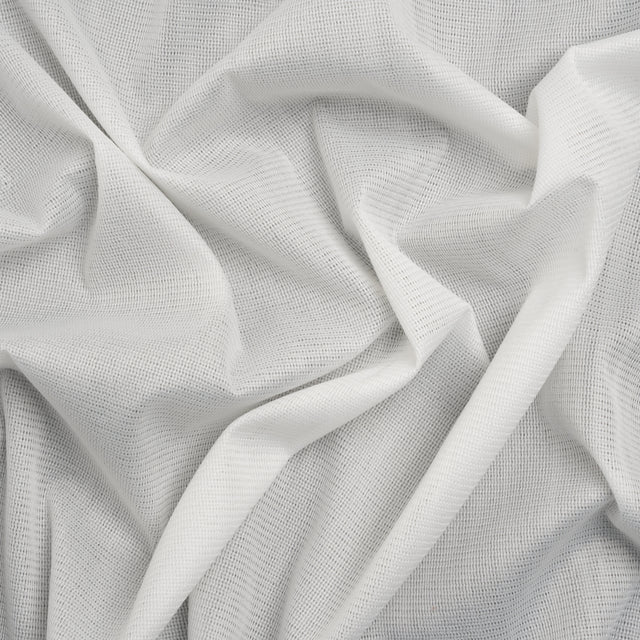 Woven Fusible Interlining - White - Made in France