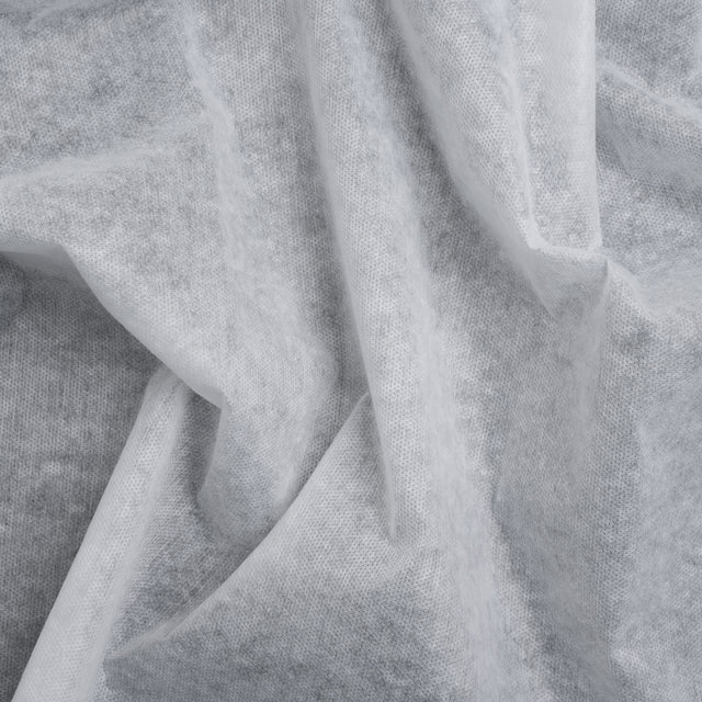 Non-Woven Fusible Interlining, Single Faced - White