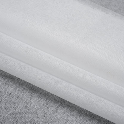 Non-Woven Fusible Interlining, Single Sided by Helmut Lang - White Folded