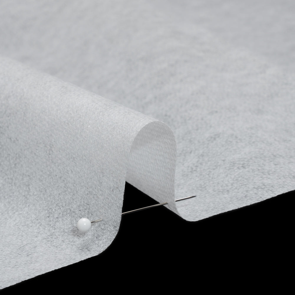 Non-Woven Fusible Interlining, Single Sided by Helmut Lang - White Detail