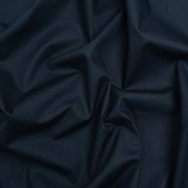 Egyptian Cotton Shirting - Navy