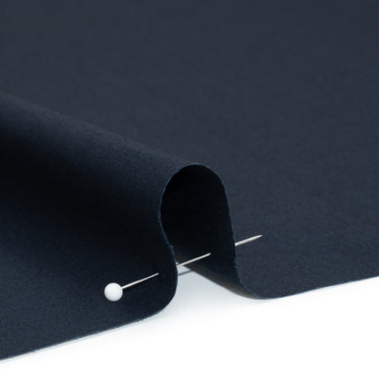 Lightweight Egyptian Cotton Shirting - Navy Detail