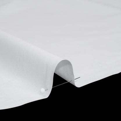 Stretch Cotton Poplin - White - Chancay Collection