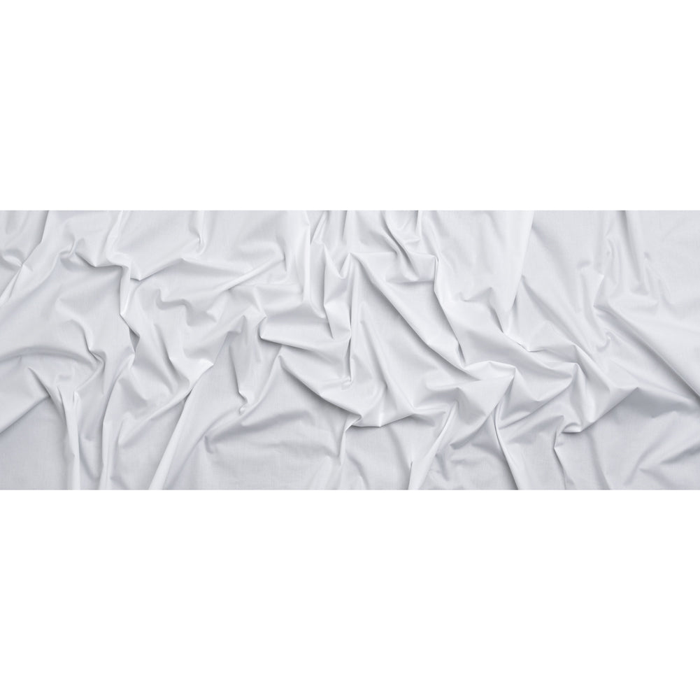 Stretch Cotton Poplin - White - Chancay Collection - Full