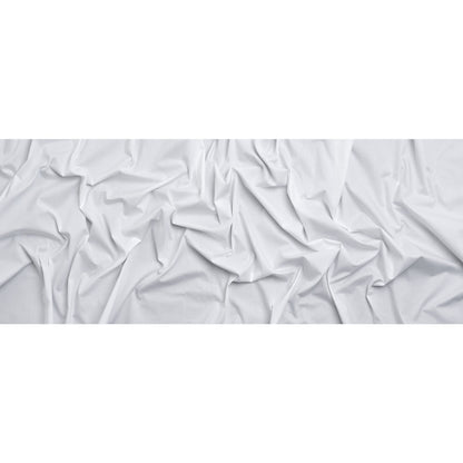 Stretch Cotton Poplin - White - Chancay Collection